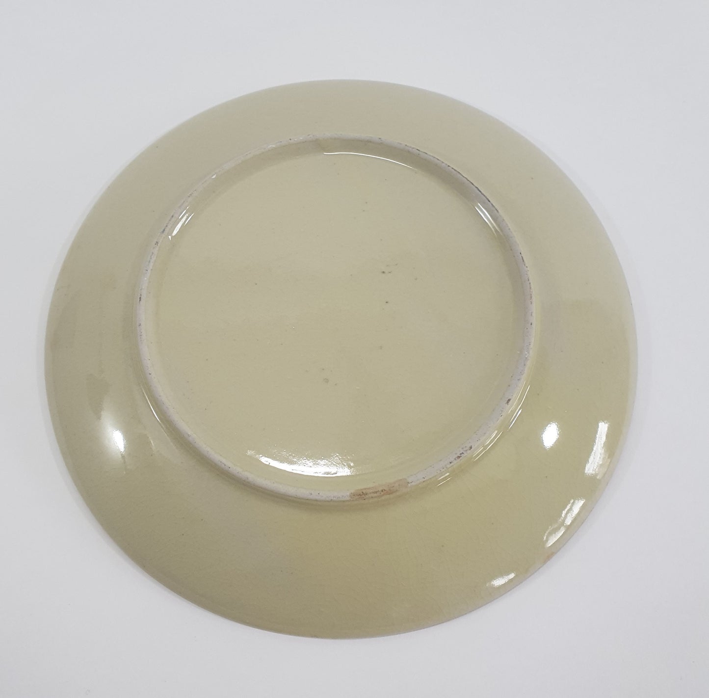 Vintage Japanese Satsuma Display Plate finished in Embossed Gold. Earthenware pottery, Hand-painted.