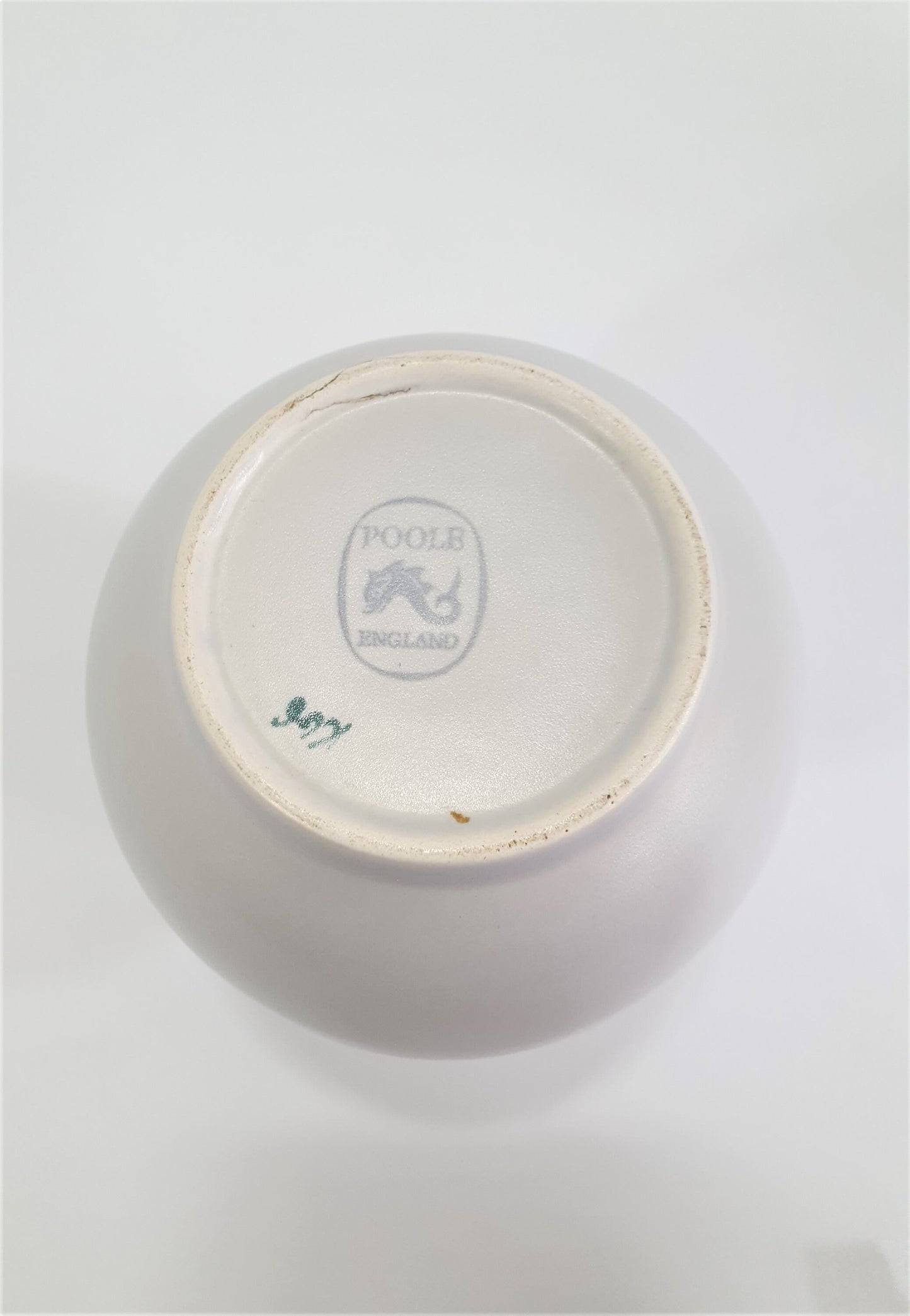 Vintage Poole Pottery Vase, Hand-painted, 1960's