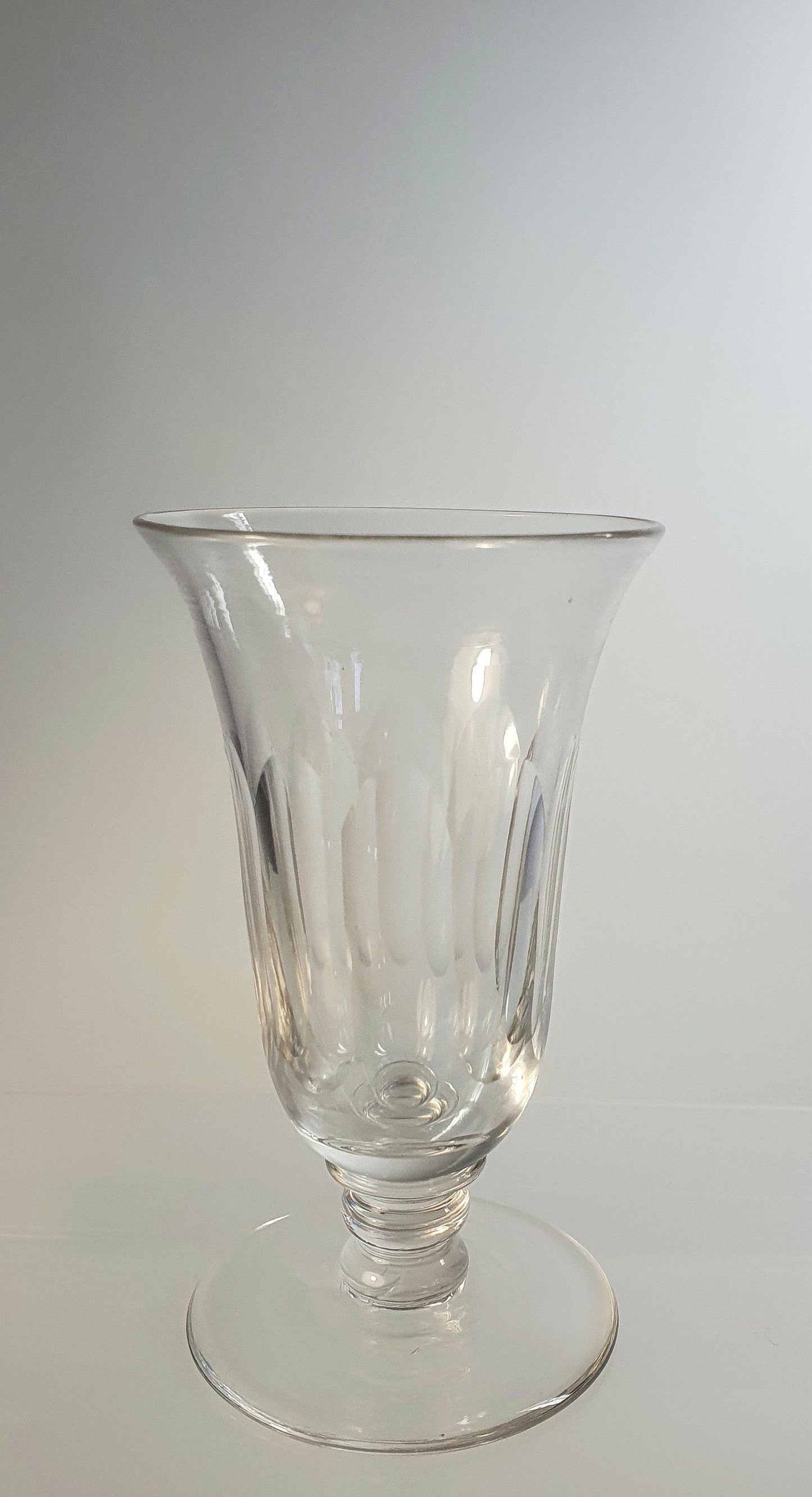 A Rare Set of 6, Antique Cut Lead Crystal Jelly Glasses. Georgian c1820s