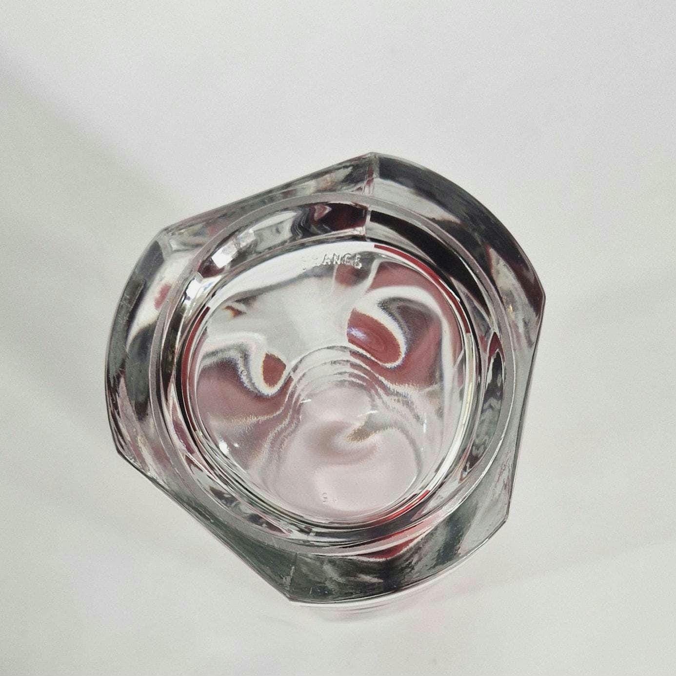 Large Mid Century Red and Clear  Art Glass Vase. JG Durand, France. c1960s
