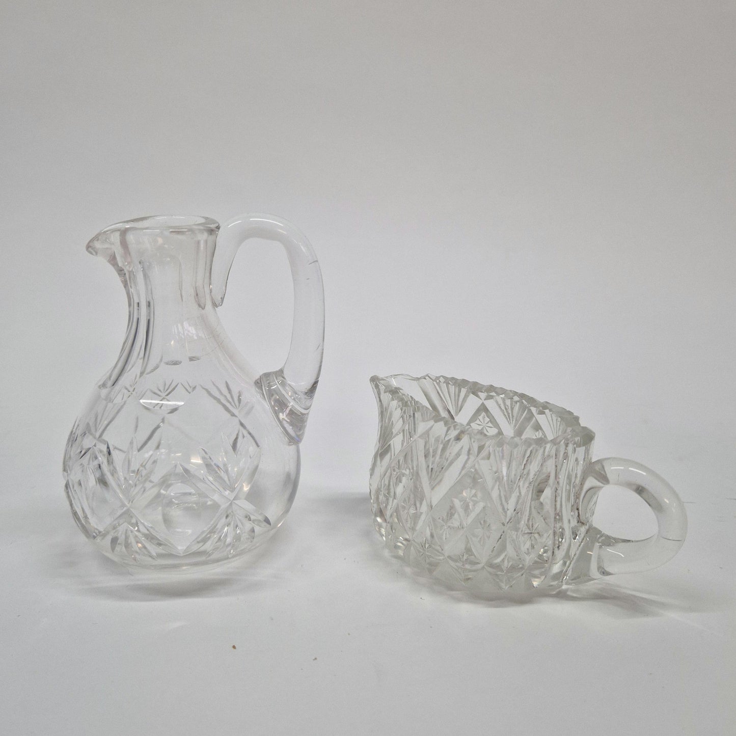 Motley Crew of 6 Creamers and 1 Portmeiron Soup Bowl. 1900-70s