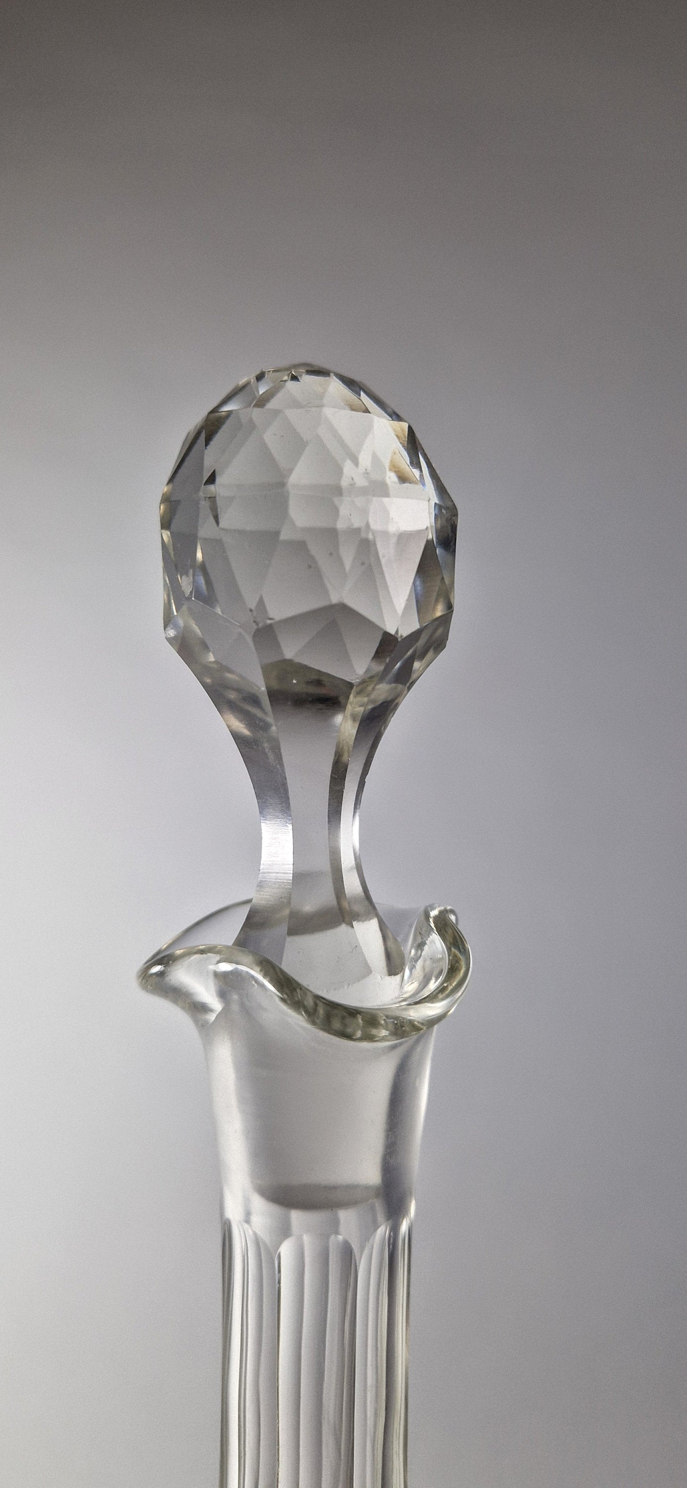 Bohemian Glass, Pall Mall 'Lady Hamilton' Decanter. c1930-40s