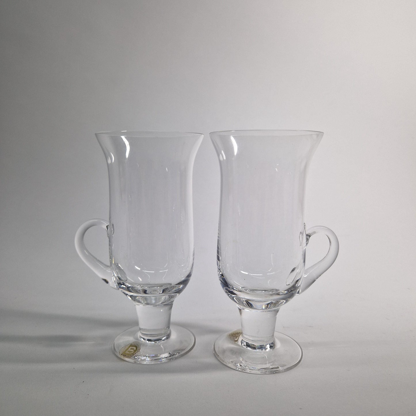 5 Sets of 2 each Assorted Drinking Glasses,  20th Century.