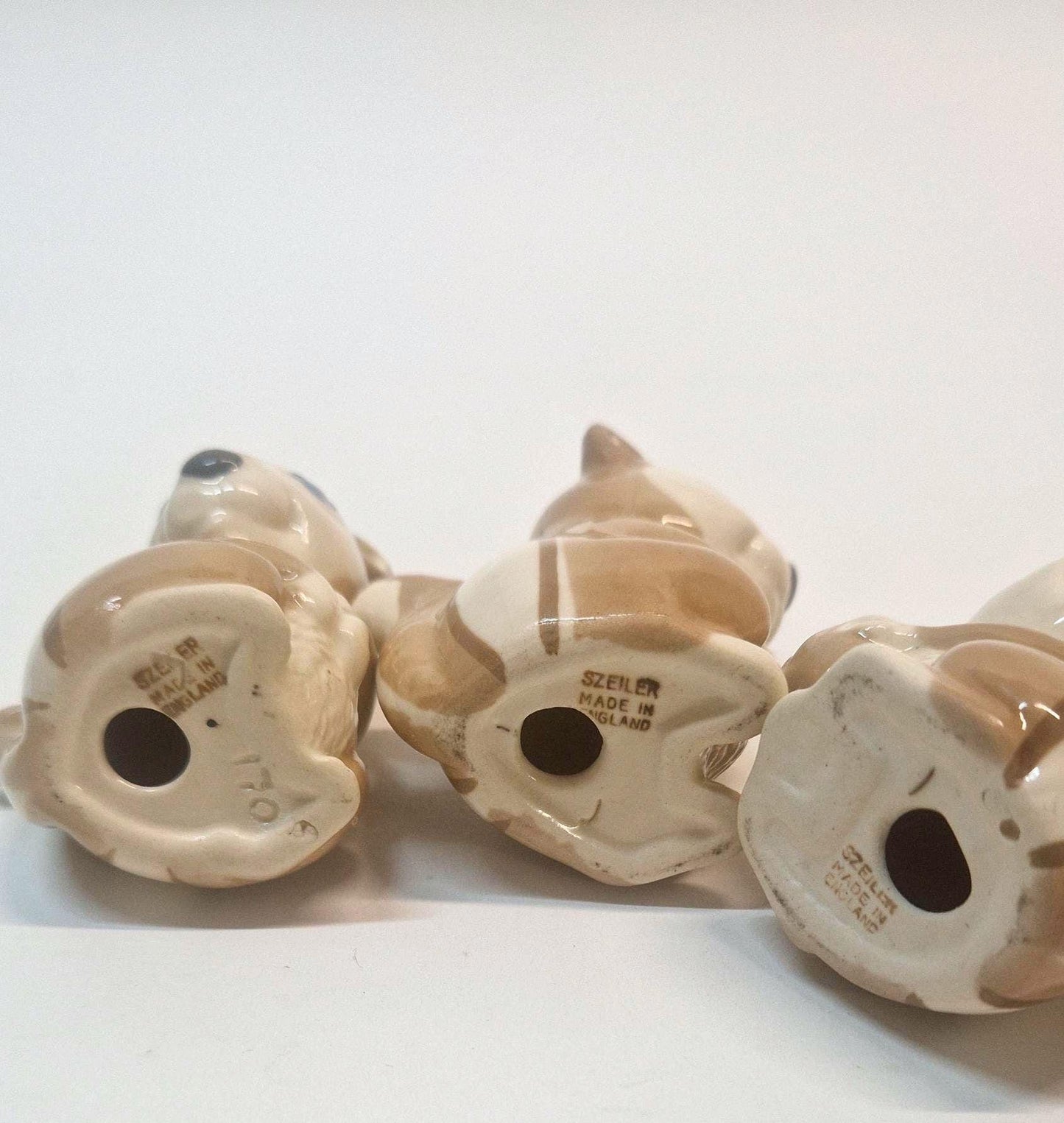 Rare set of 3 Squirrels by Joseph Szeiler. Immaculate Vintage Condition. c 1960s