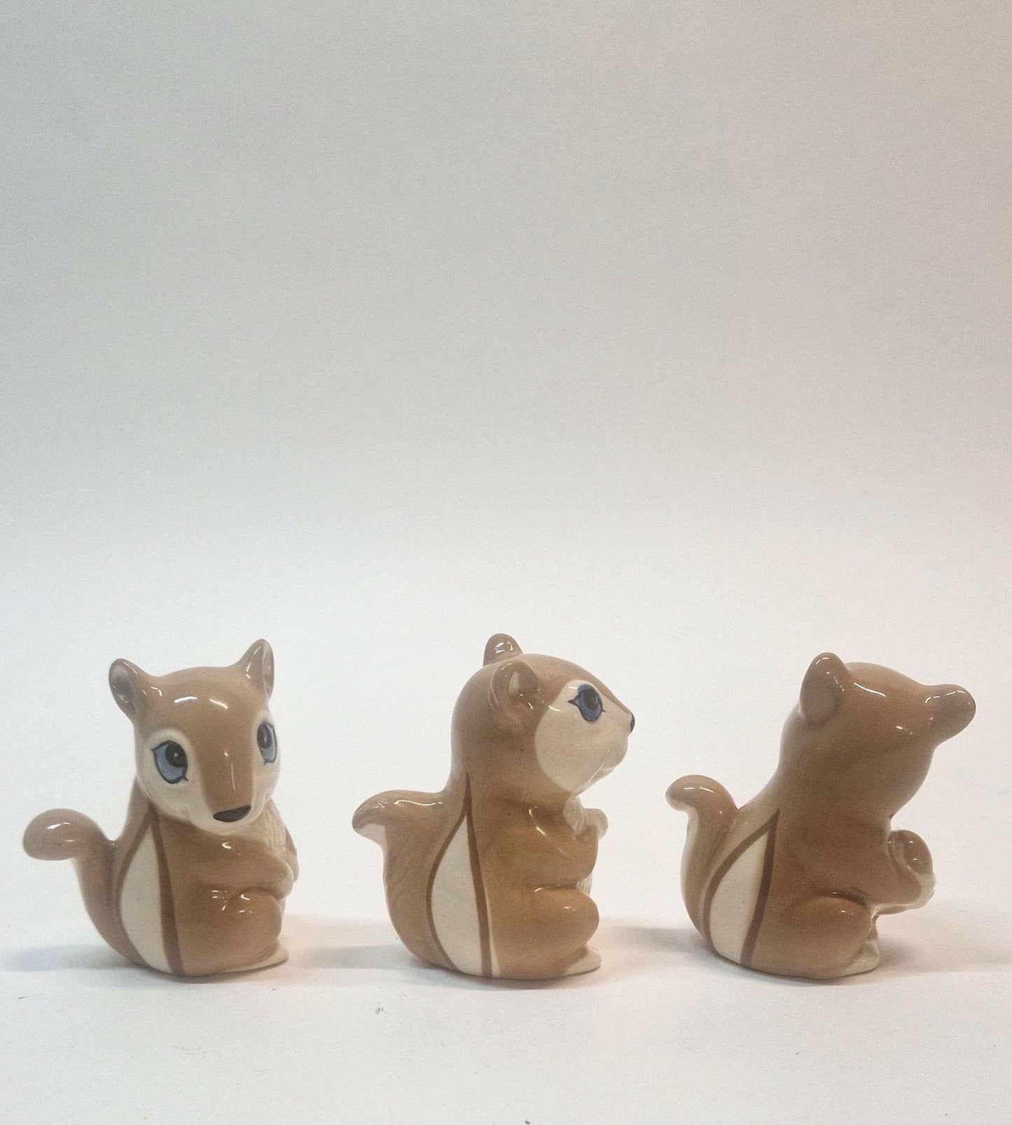 Rare set of 3 Squirrels by Joseph Szeiler. Immaculate Vintage Condition. c 1960s