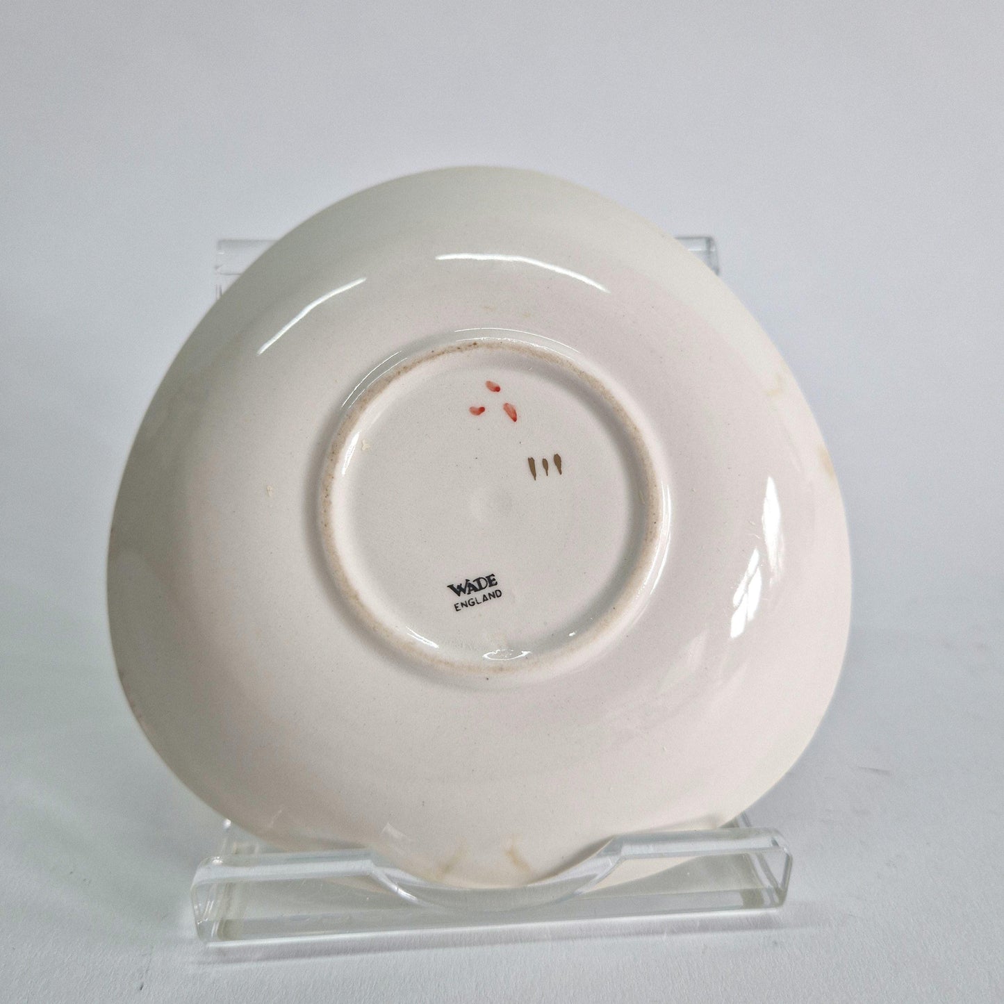 Vintage Wade Pin Dish, Humorous Concrete Mixer and Dice. c 1960s