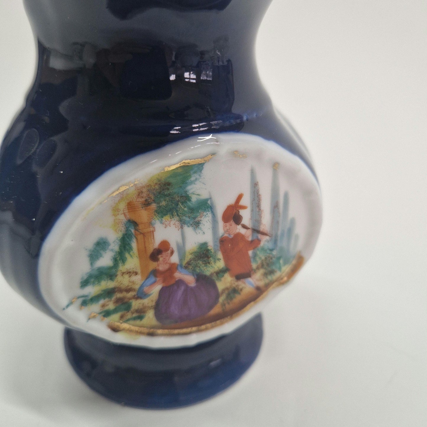 Motley Crew of 6 Creamers and 1 Portmeiron Soup Bowl. 1900-70s