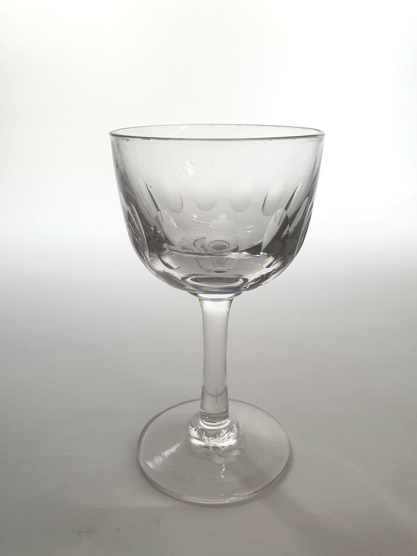 Wonderfully Mismatched Wine Glass Set: Sherry, Port, Noritake Tumbler