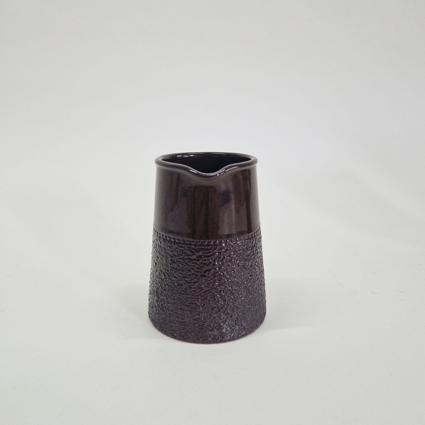 2 Vintage Brown Milk Jugs,  Gibson's and  Ellgreave, Both Produced in the 1950s