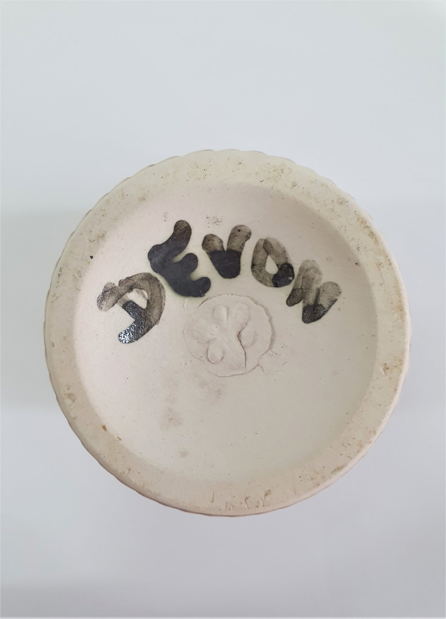 Vintage Tony Bristow Pottery Goblet: British Brutalist Ceramic, Devon