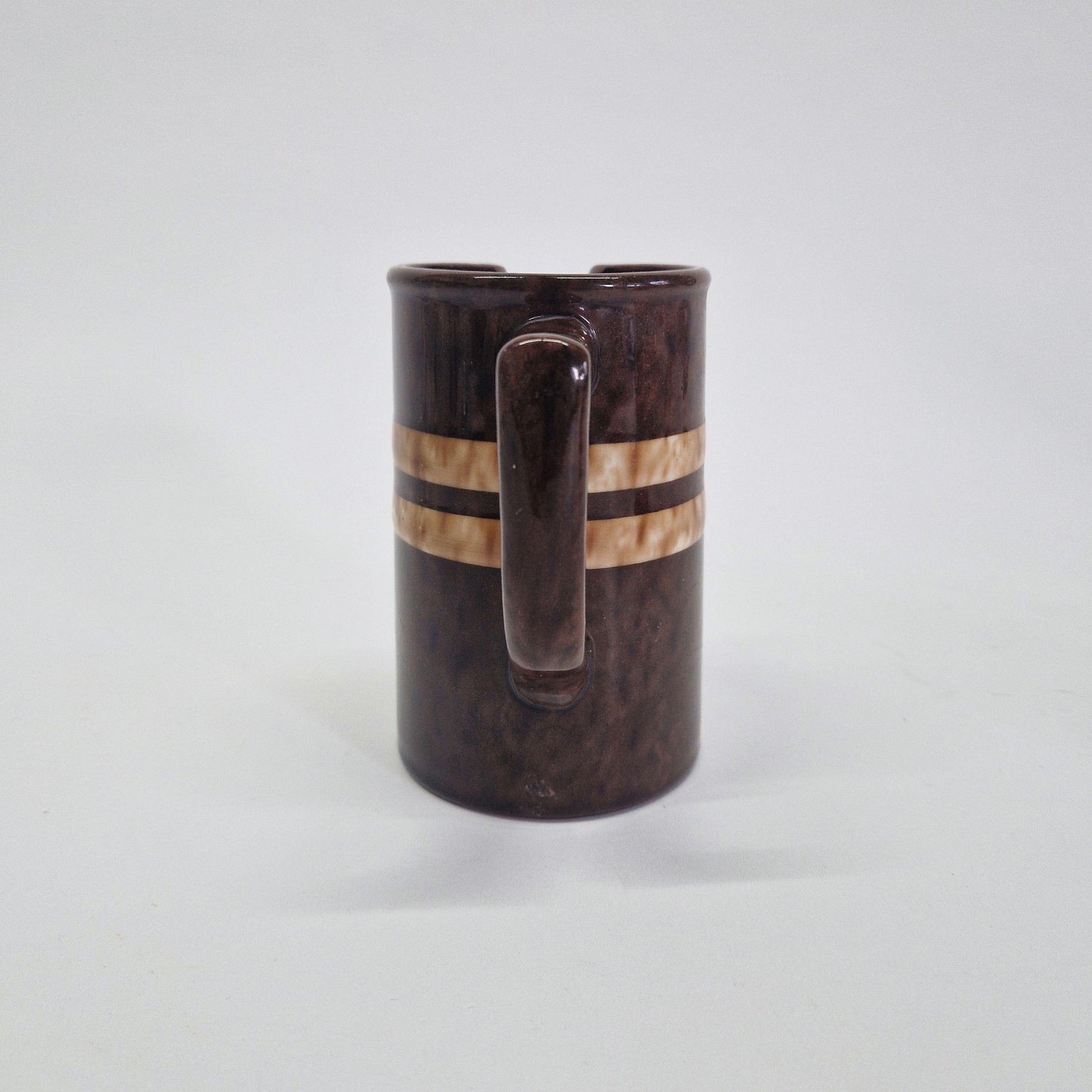 2 Vintage Brown Milk Jugs,  Gibson's and  Ellgreave, Both Produced in the 1950s