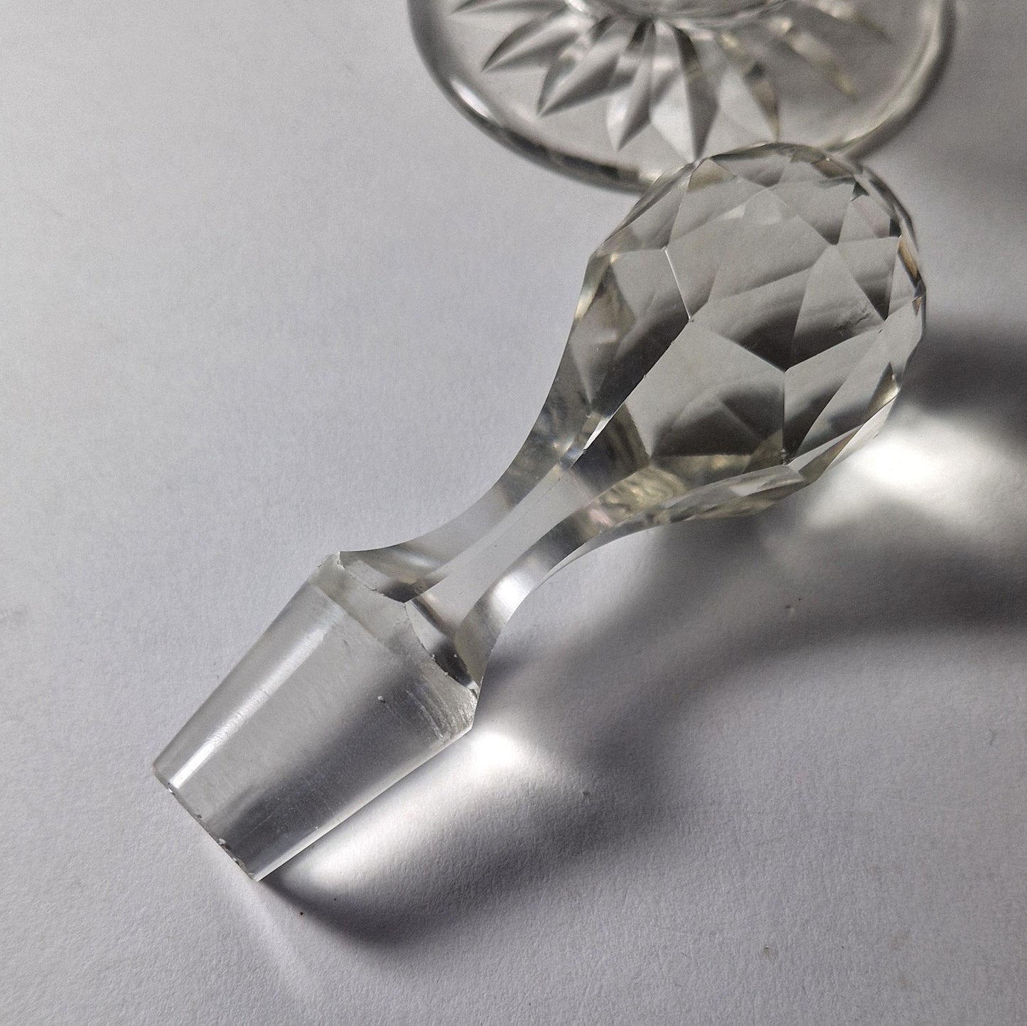 Bohemian Glass, Pall Mall 'Lady Hamilton' Decanter. c1930-40s