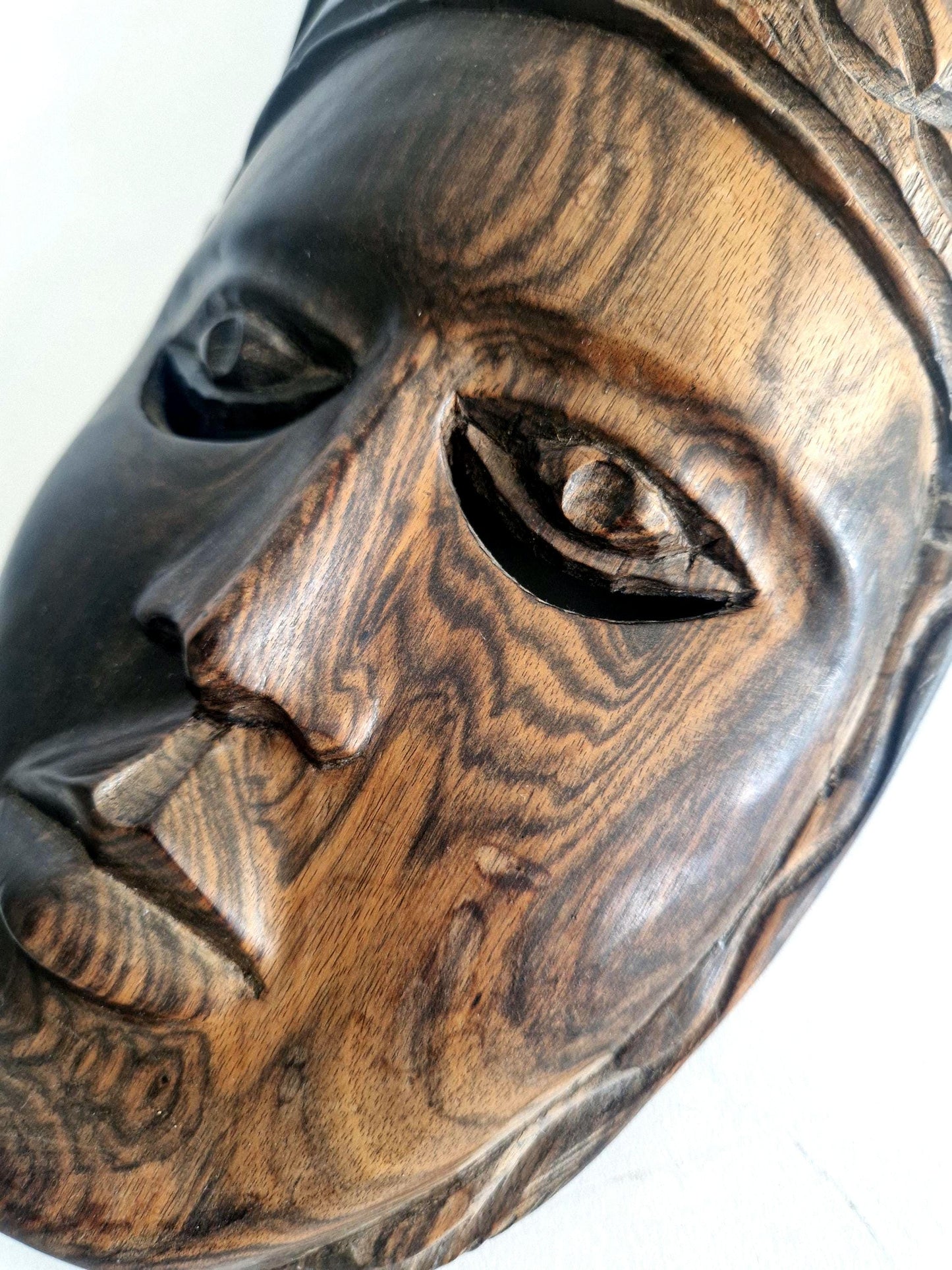 Heavy Sculptural West African Mask, Representing Tribal Spirit.  c1960s