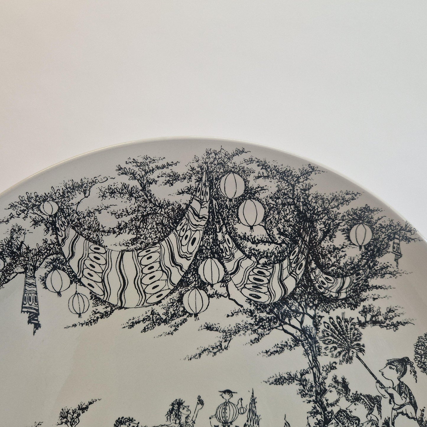 Vintage Bjørn Wiinblad 'Midsummer Night's Dream' Wall Platter, Nymölle Denmark