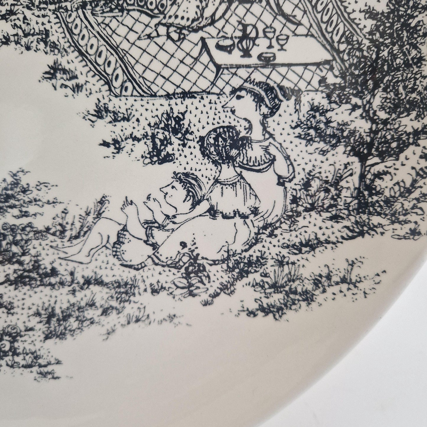 Vintage Bjørn Wiinblad 'Midsummer Night's Dream' Wall Platter, Nymölle Denmark