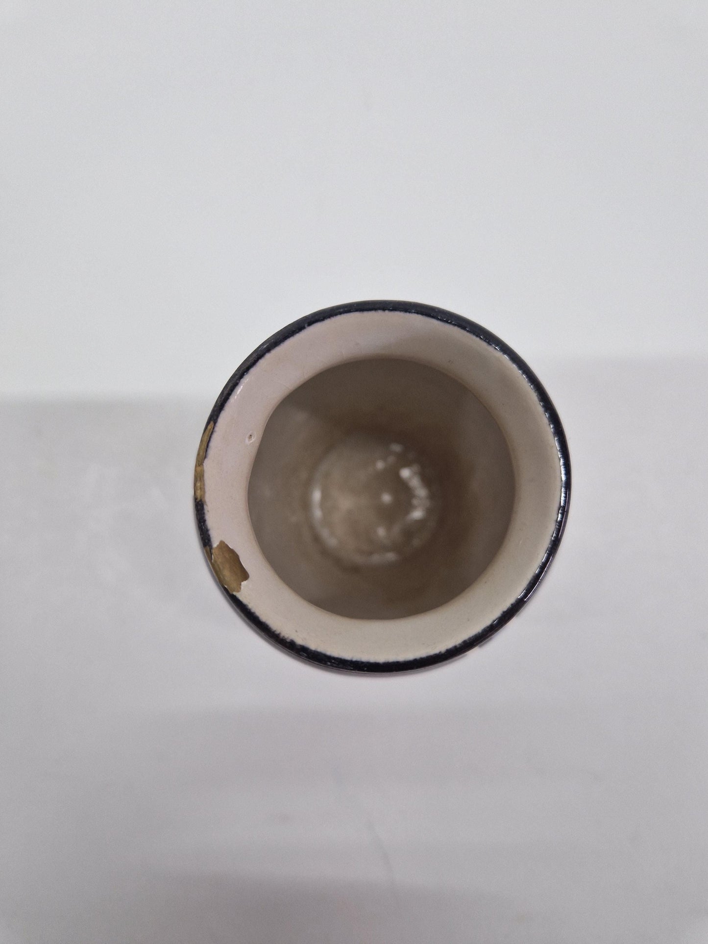 Vintage Scheurich Keramik Mini Vase: Mid-Century Modern Design with Kintsugi Repair