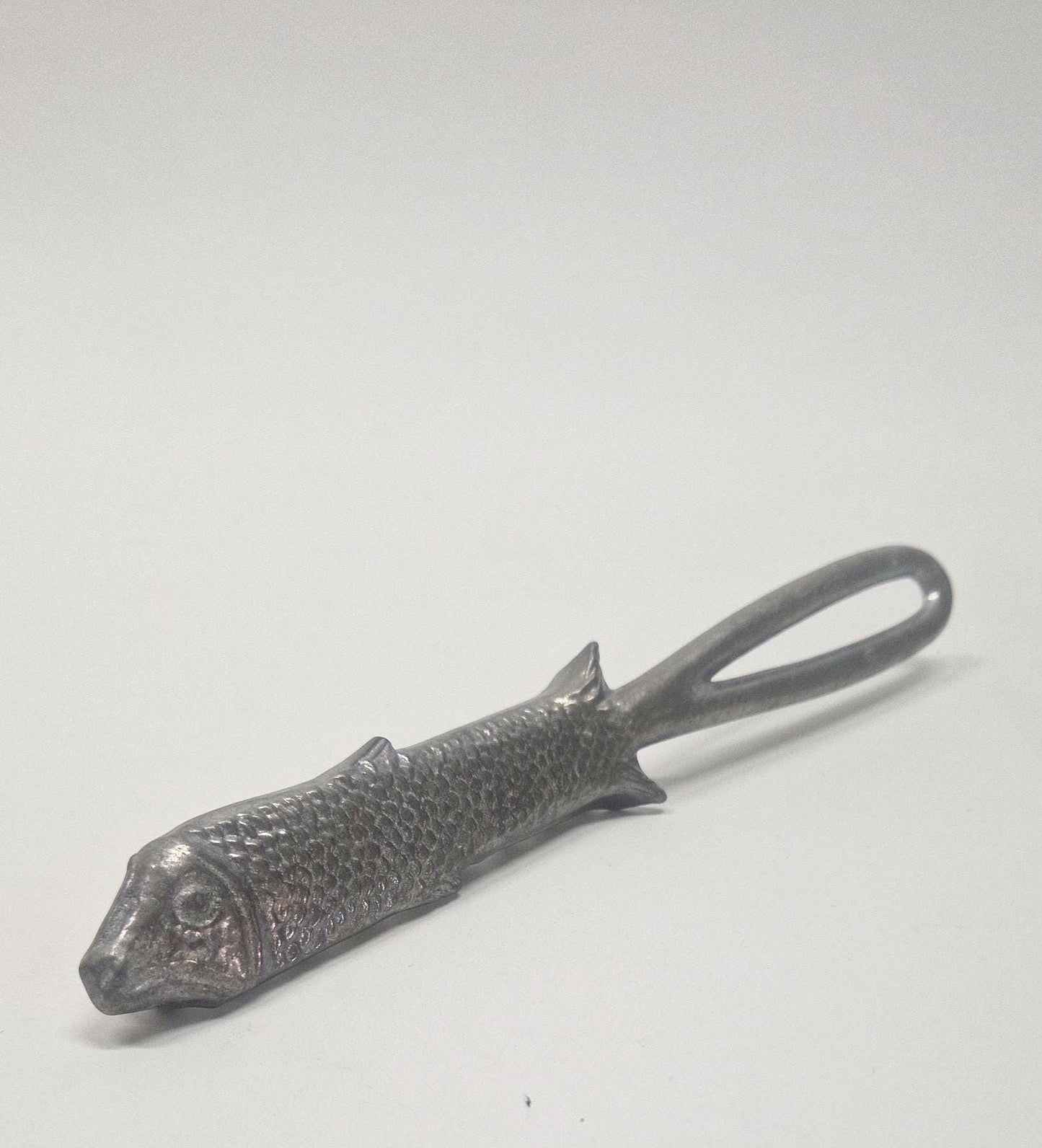 Vintage German Fish Scaler in Shape of Fish with Handle.  Mid Century
