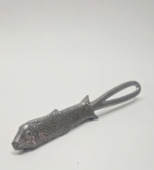 Vintage German Fish Scaler in Shape of Fish with Handle.  Mid Century