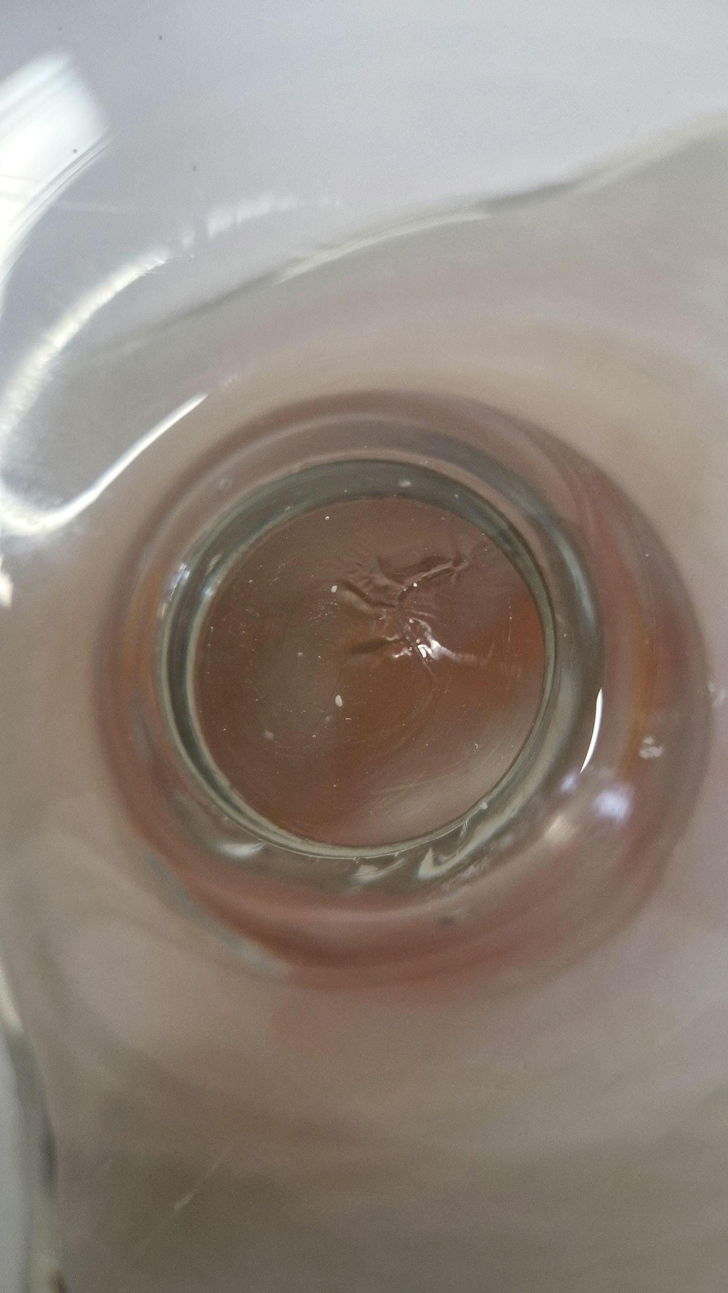 Vintage Wavy Pearlescent Glass Bowl, attributed to Tomarro, Murano Glass.