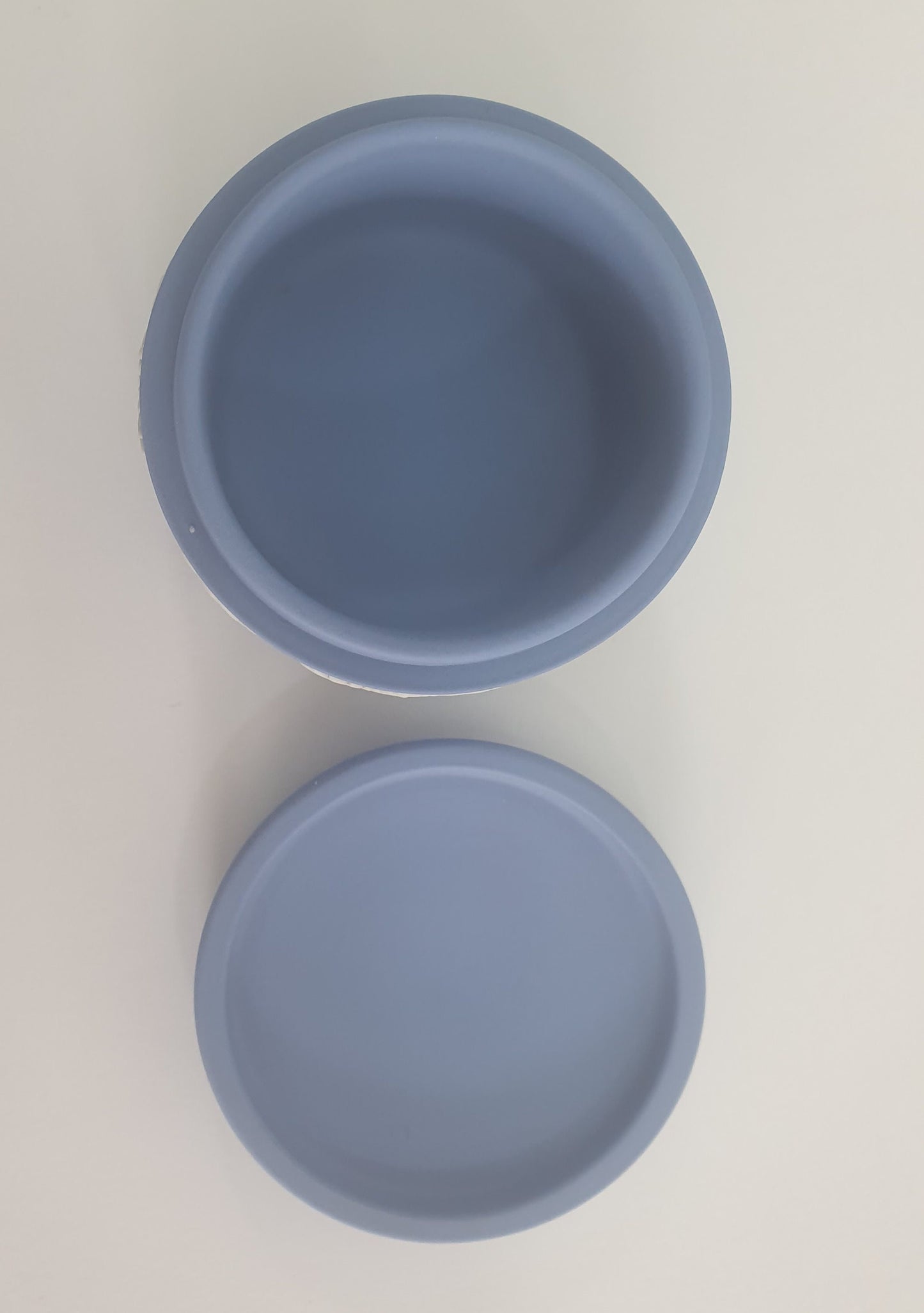 Vintage Wedgwood Blue, Jasperware Trinket Box, Aurora and Chariot.  c1973