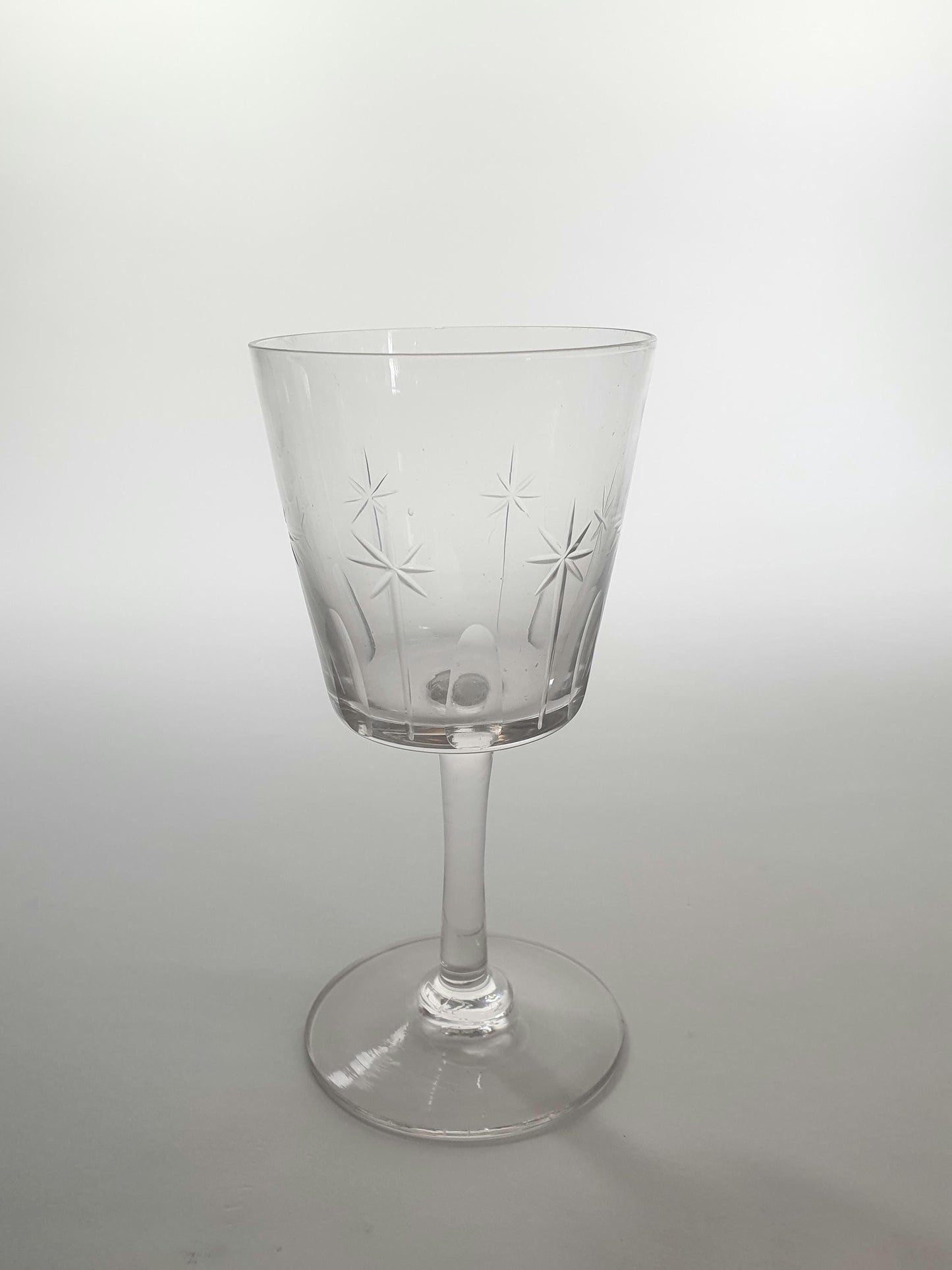 Wonderfully Mismatched Wine Glass Set: Sherry, Port, Noritake Tumbler