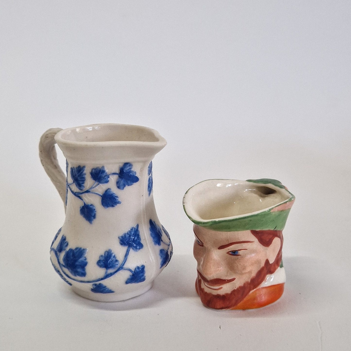 Motley Crew of 9 Creamers and Jugs. c1900s - 1950s