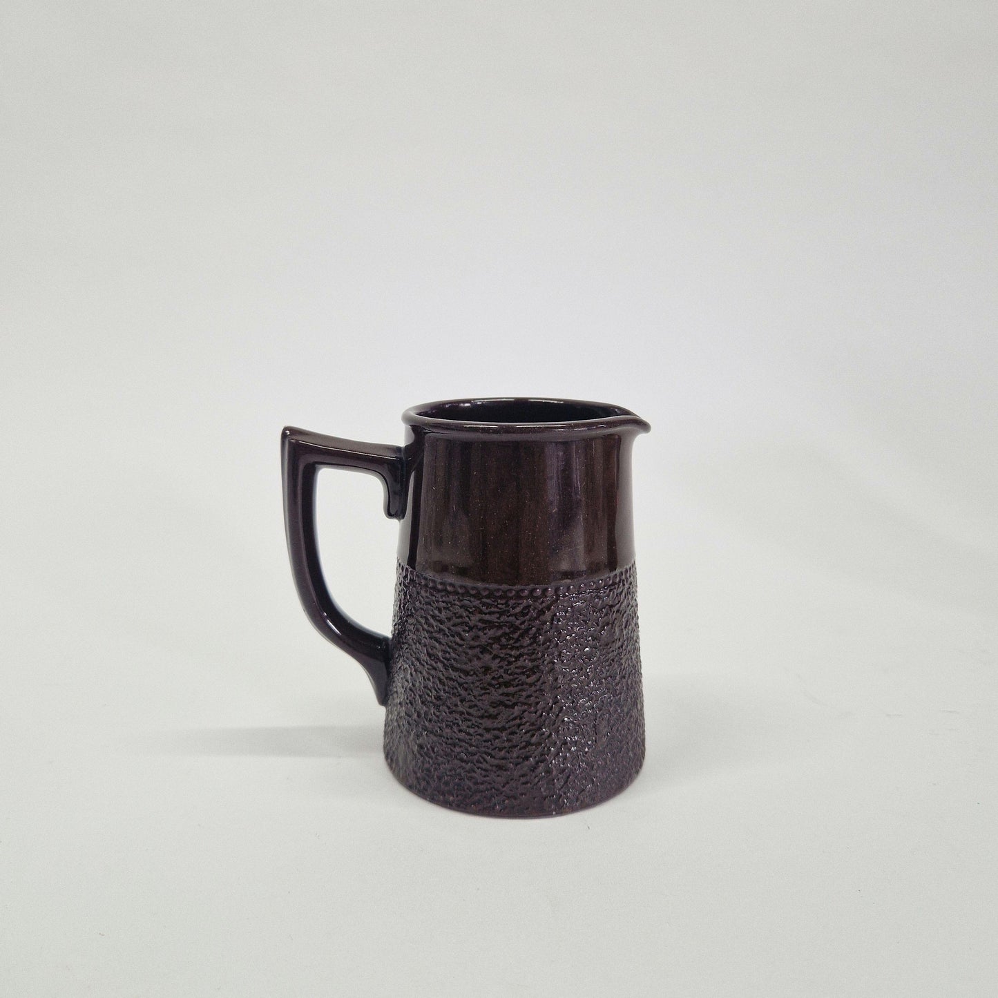 2 Vintage Brown Milk Jugs,  Gibson's and  Ellgreave, Both Produced in the 1950s