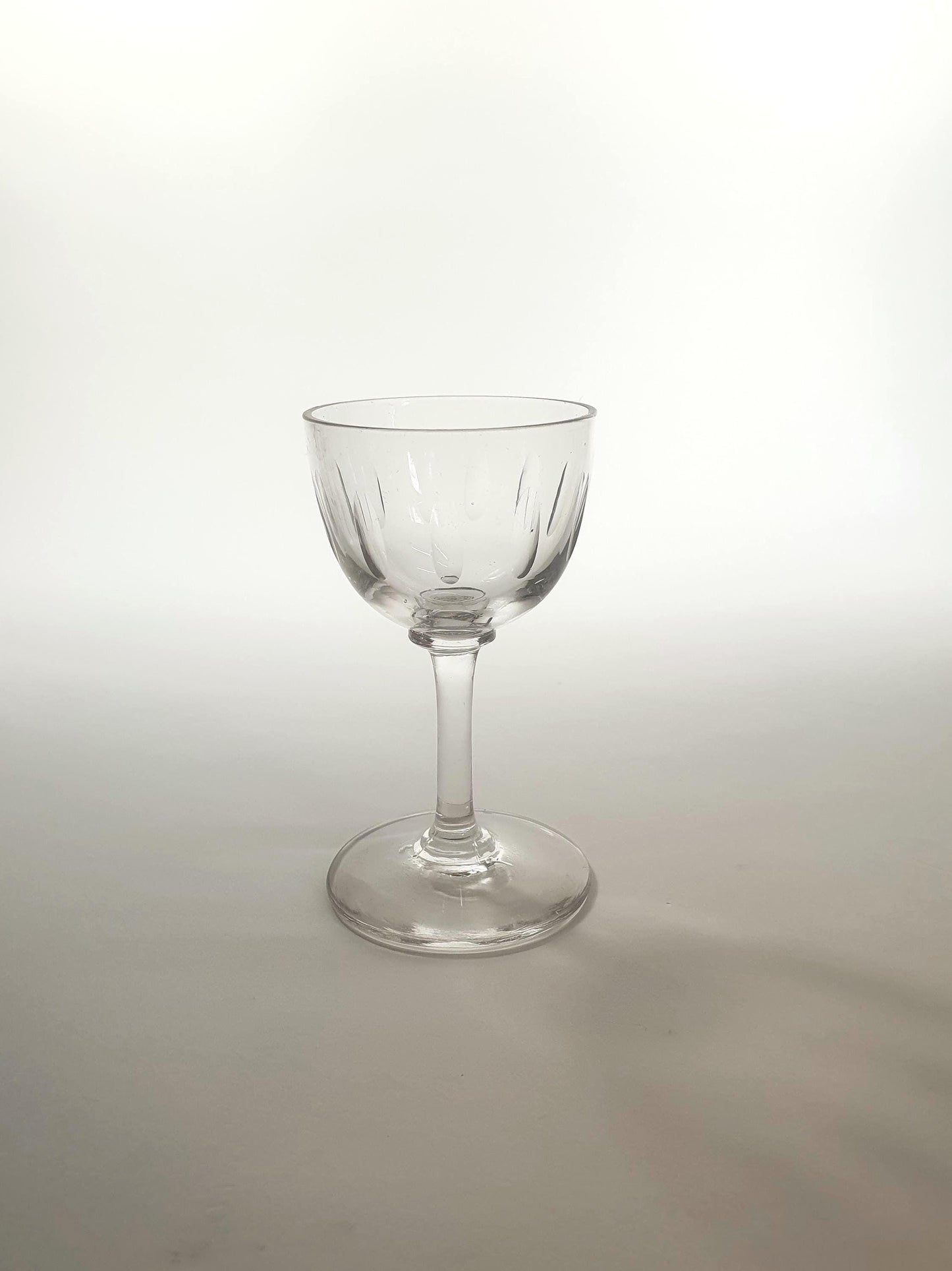 Wonderfully Mismatched Wine Glass Set: Sherry, Port, Noritake Tumbler